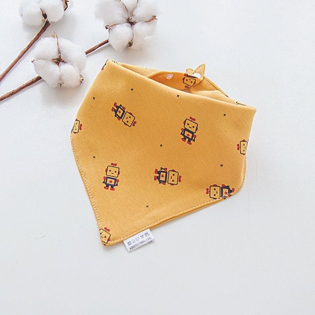 -Cotton -Bandana -Bibs -Baby -Babador -Feeding -Smock 18