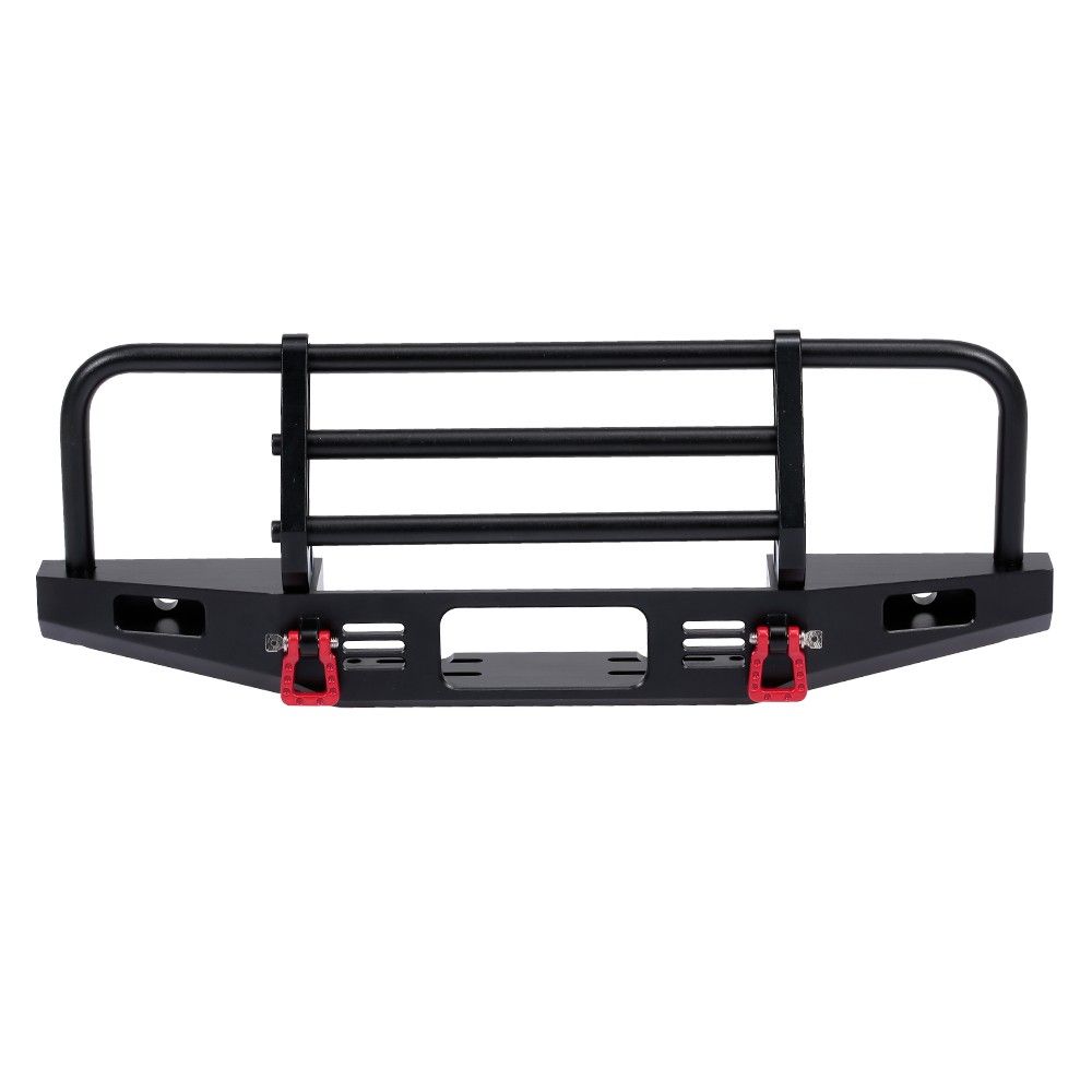 Front Bumper Metal With 2 LED Light For 1/10 Traxxas TRX-4