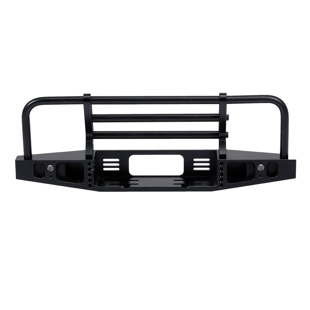 Front Bumper Metal With 2 LED Light For 1/10 Traxxas TRX-4