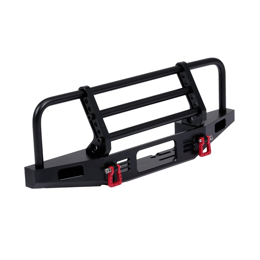 Front Bumper Metal With 2 LED Light For 1/10 Traxxas TRX-4