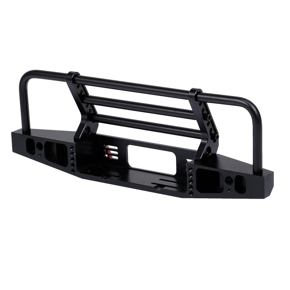 Front Bumper Metal With 2 LED Light For 1/10 Traxxas TRX-4