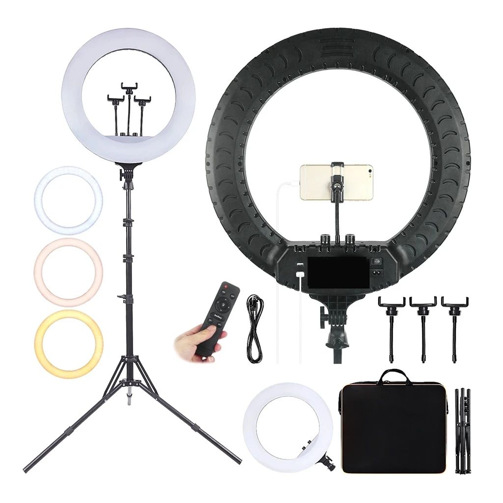 Ringlight LED 18 Inches 48cm - Ring Light Stand(EXTRA LARGE 48CM)