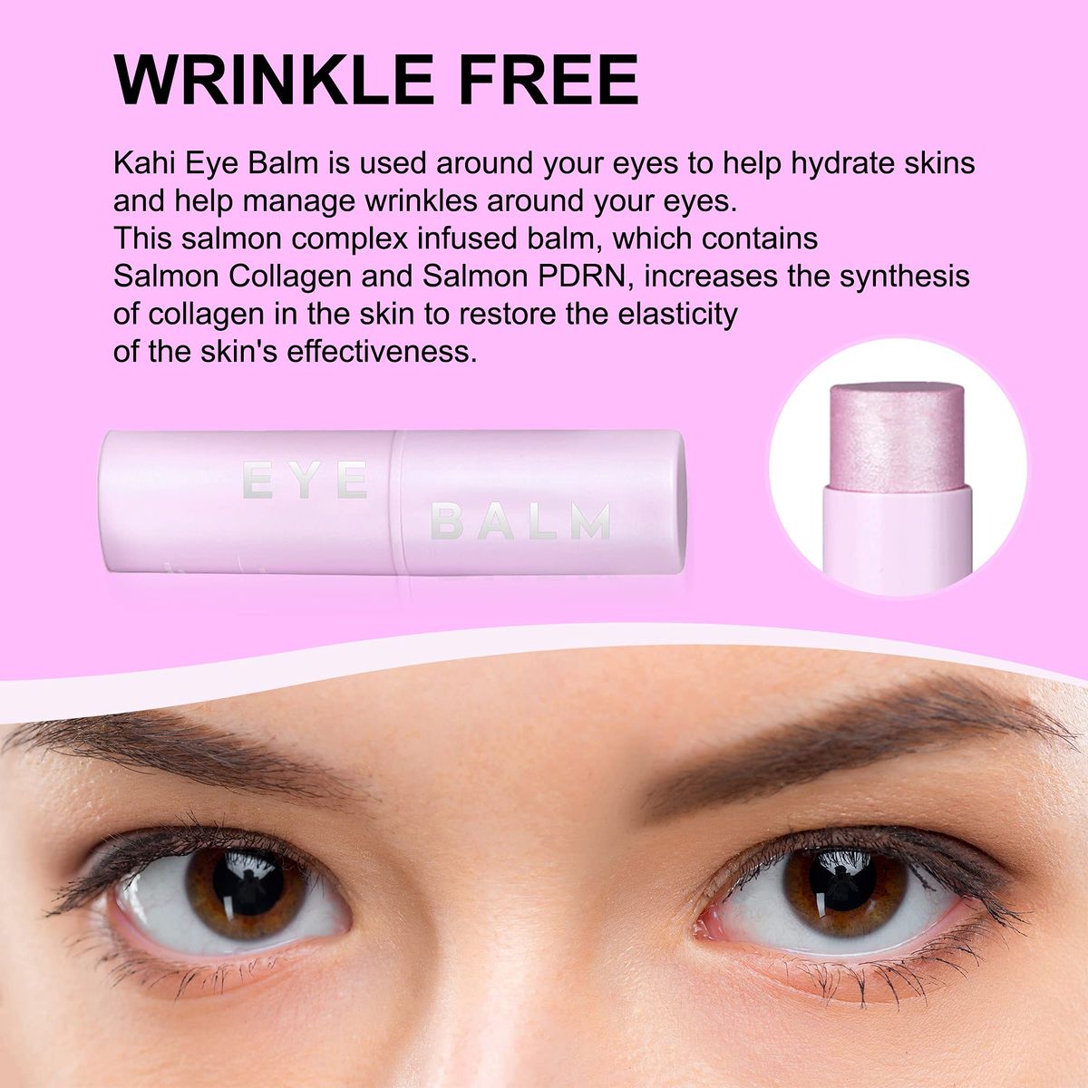 KAHI SEOUL Wrinkle Bounce Multi Balm + Eye Balm, 2 Pack
