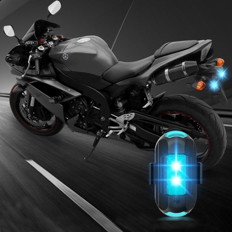 Motorcycle Warning Flash Light, Specification: 4 Light +1 RC
