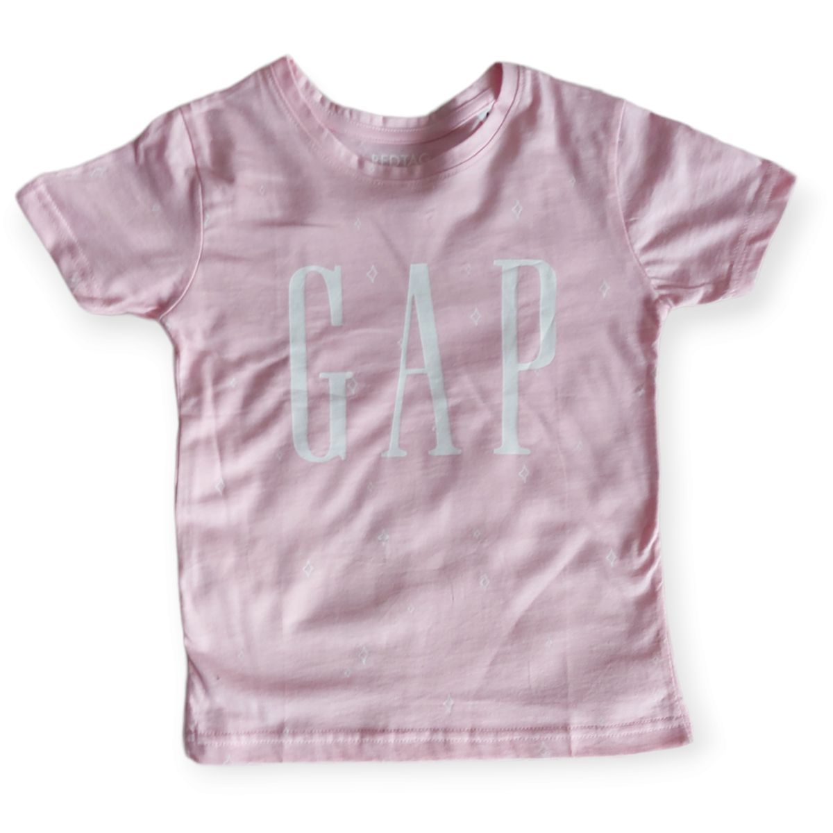 Character Print Girl Top- Pink