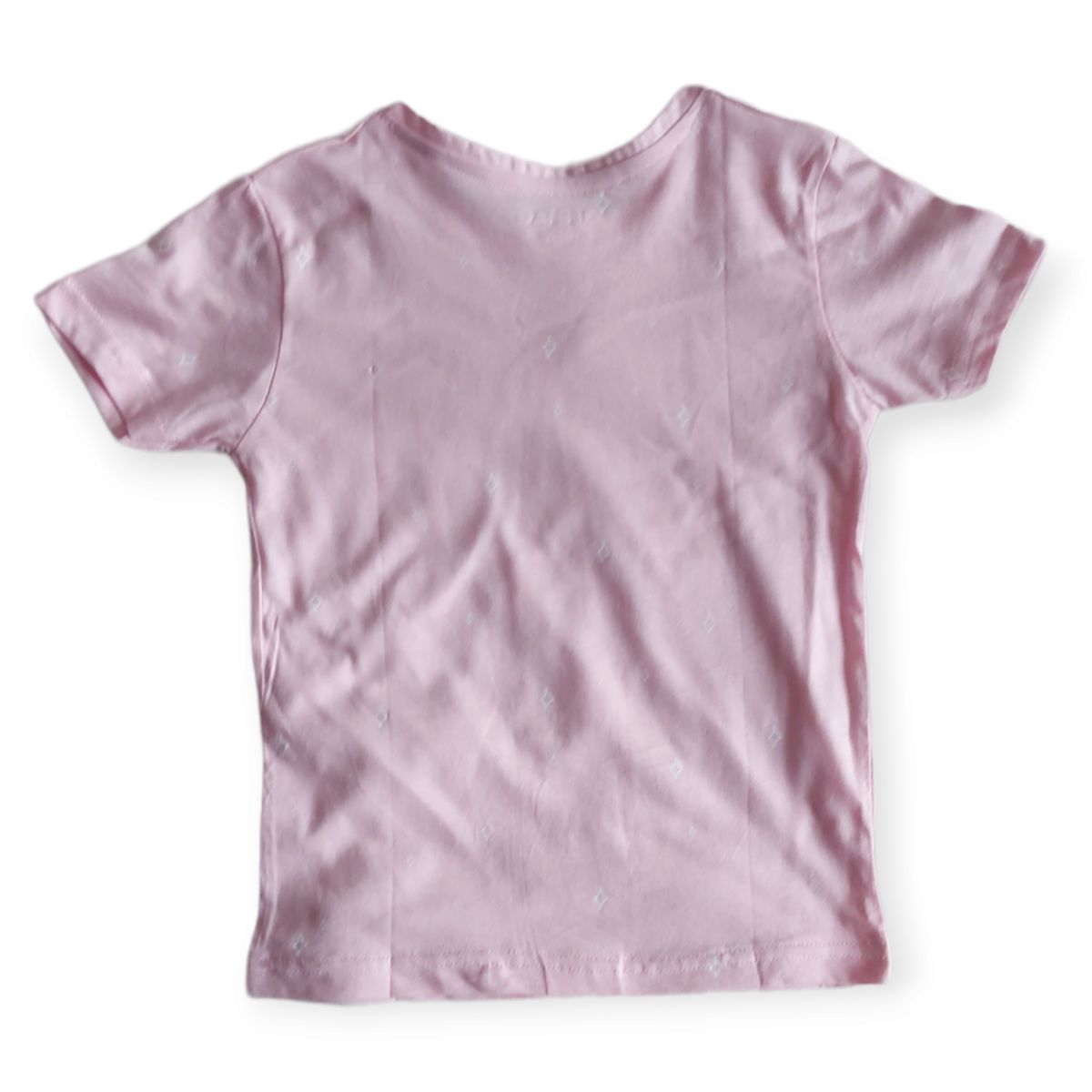 Character Print Girl Top- Pink