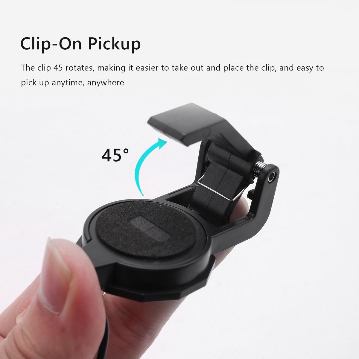 Clip-On for Acoustic Guitar Mandolin Bouzouki Violin Banjo U