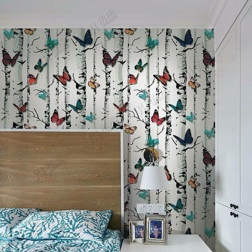 Butterfly Pattern 3D Wall Paper