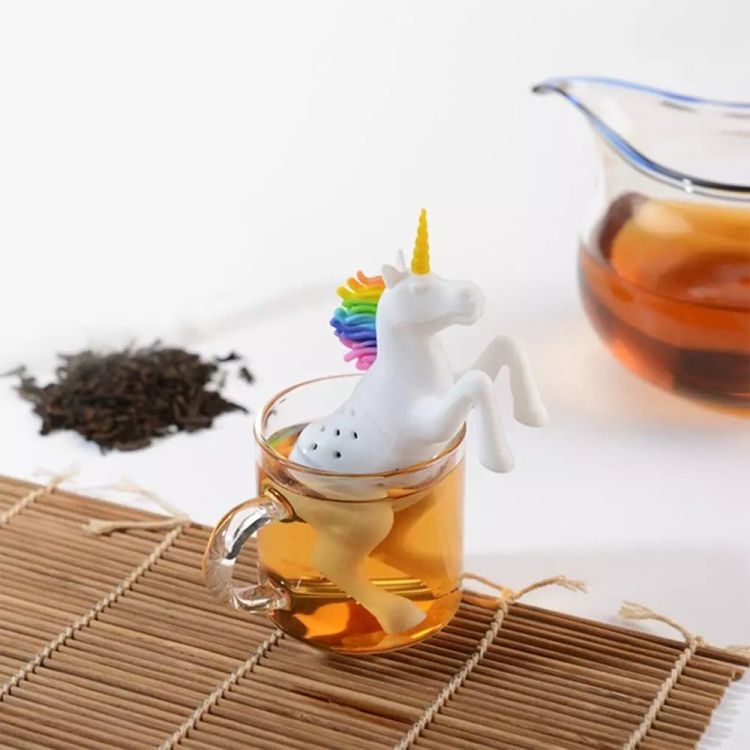 5 PCS Creative Unicorn Shape Silicone Tea Infuser