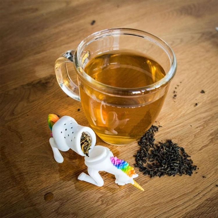 5 PCS Creative Unicorn Shape Silicone Tea Infuser