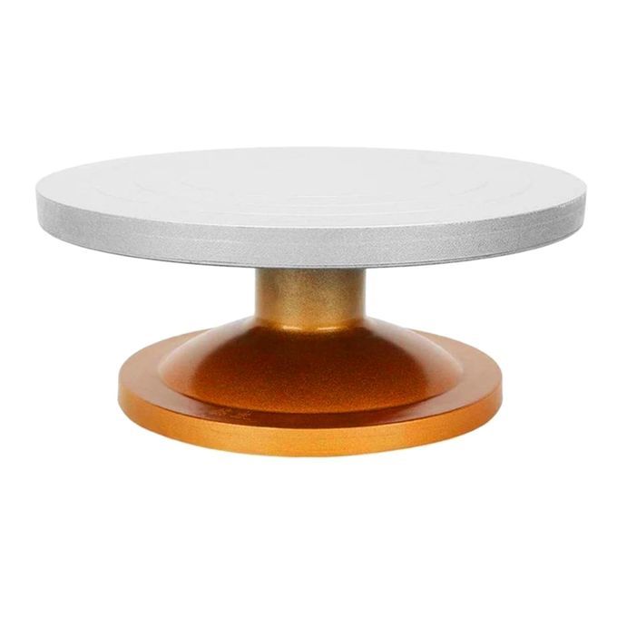 Pottery Wheel Plastic Manual Turntable Sculpture Ceramic Clay Gold