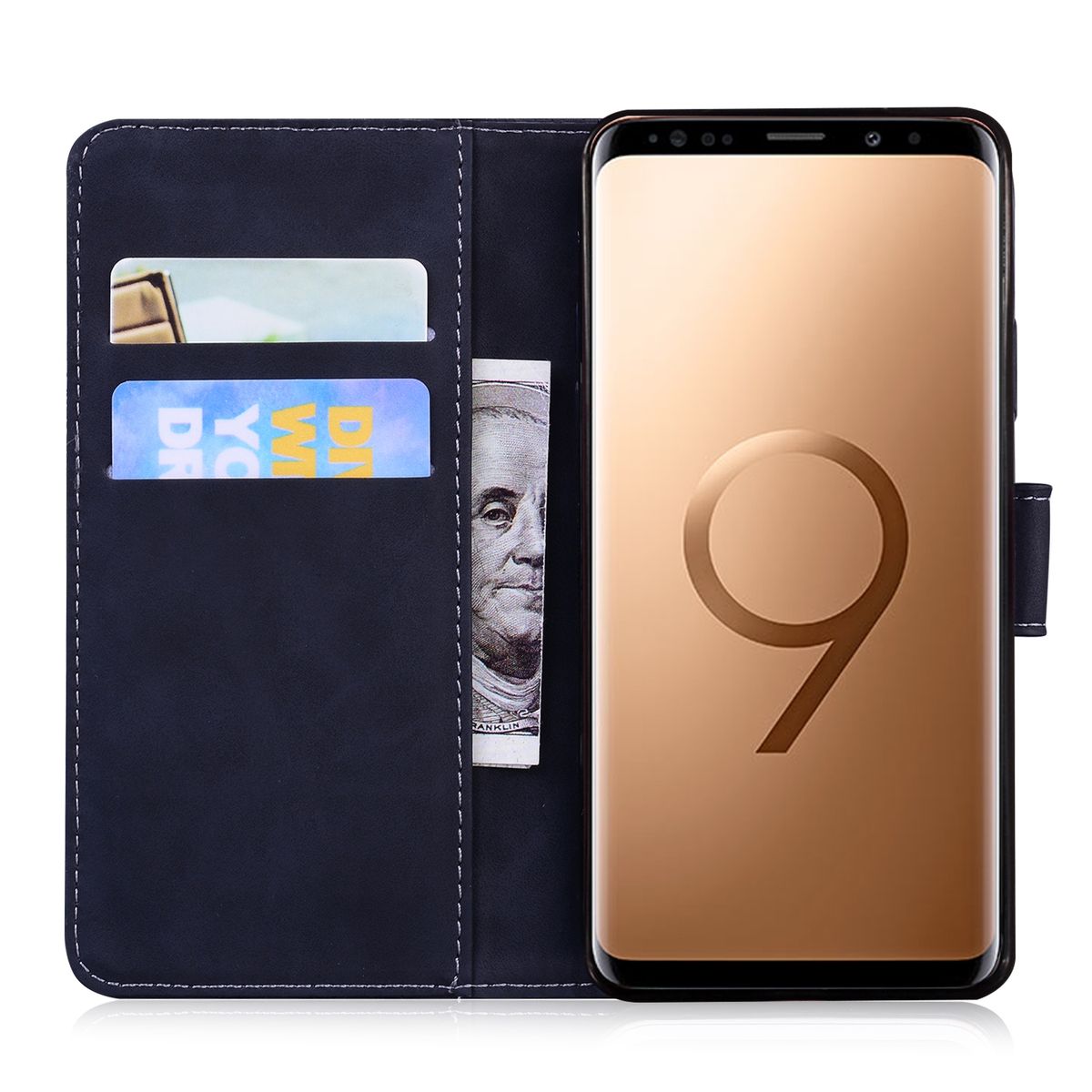 For Samsung Galaxy S9 Plus Tiger Embossing Case