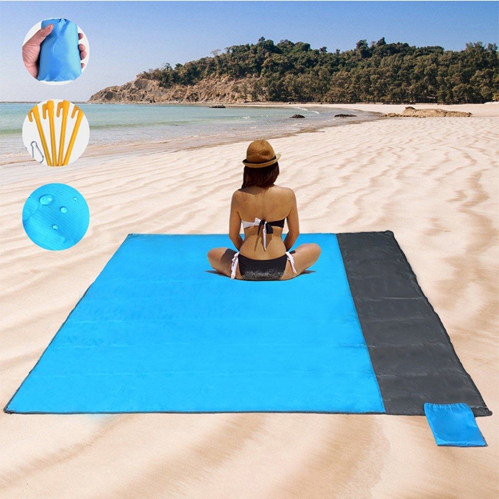 Camping Mat Waterproof Beach Blanket Outdoor Portable Picnic