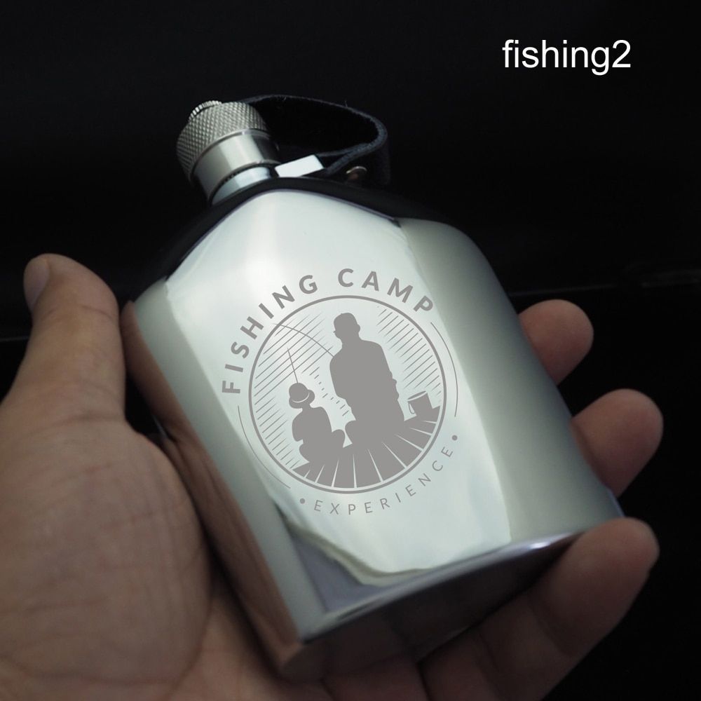 Pocket Hip Flask 5oz Stainless Steel 304 Mini Metal Whisky