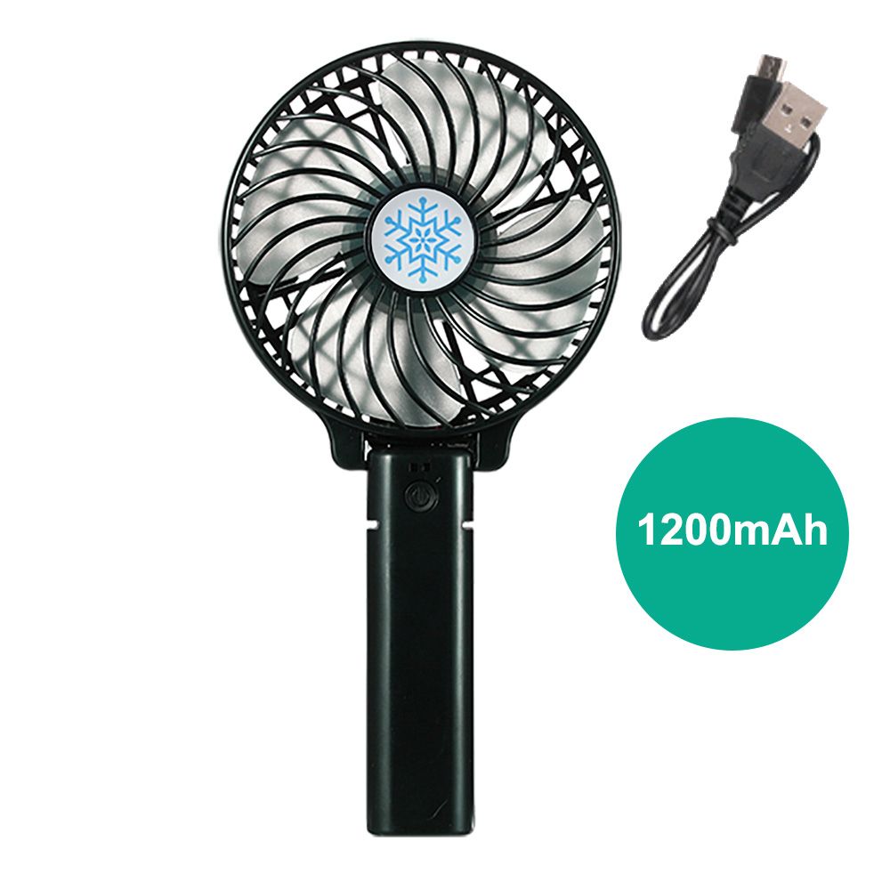 Mini Fan Cute Portable Handheld USB Chargeable Desktop Fans