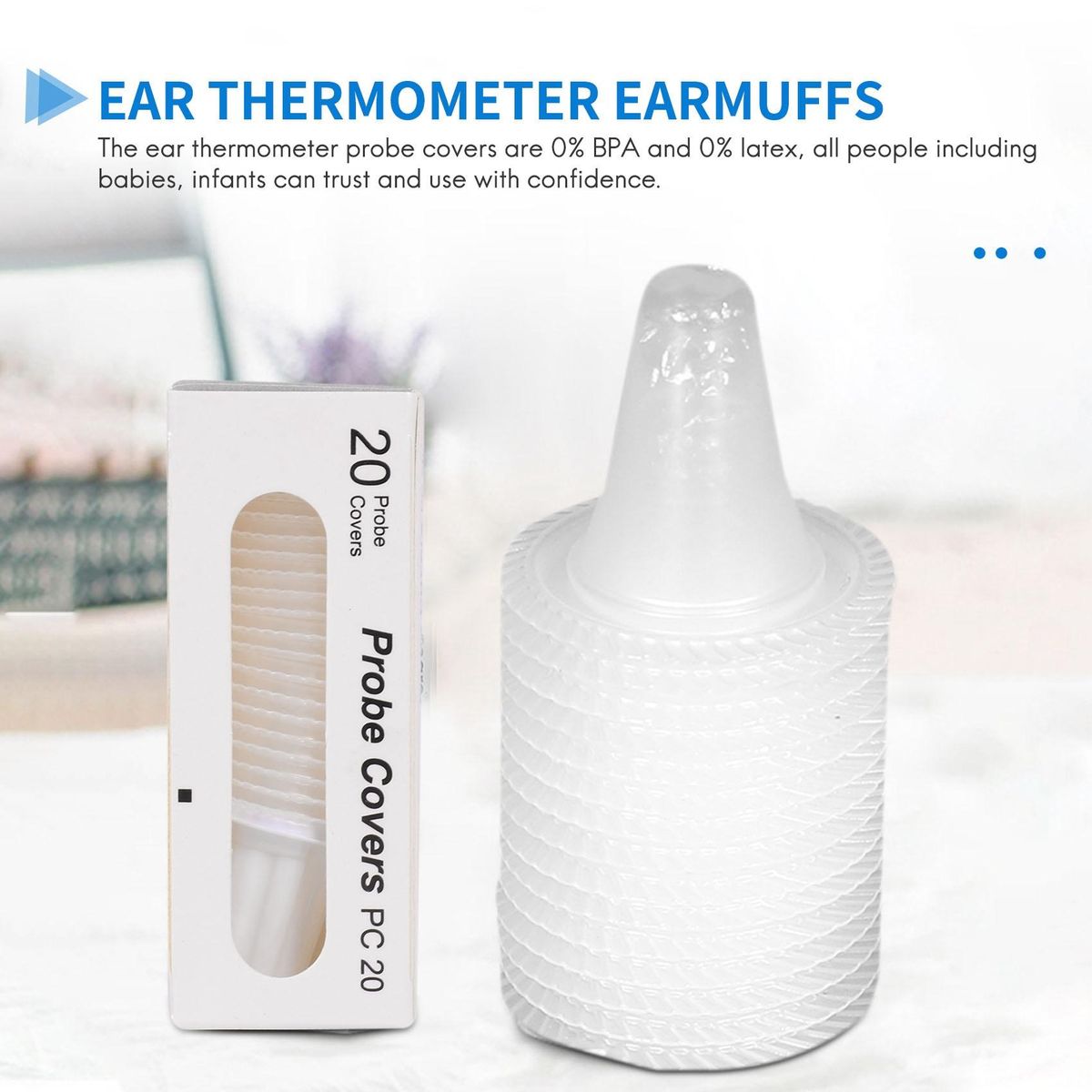 200PCS Disposable Ear Probe Cover Protection