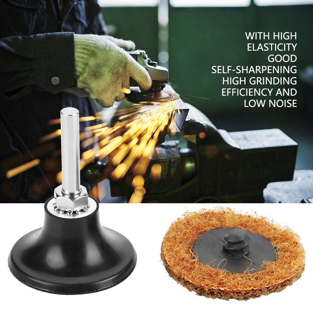 45Pcs 2” 180/320/400 Grit Sanding Disc Flap Disc Polishing
