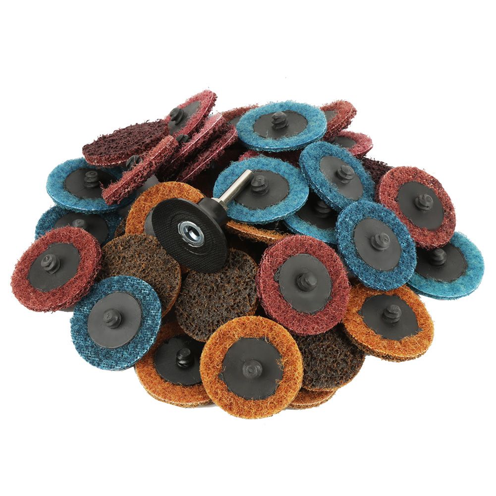 45Pcs 2” 180/320/400 Grit Sanding Disc Flap Disc Polishing