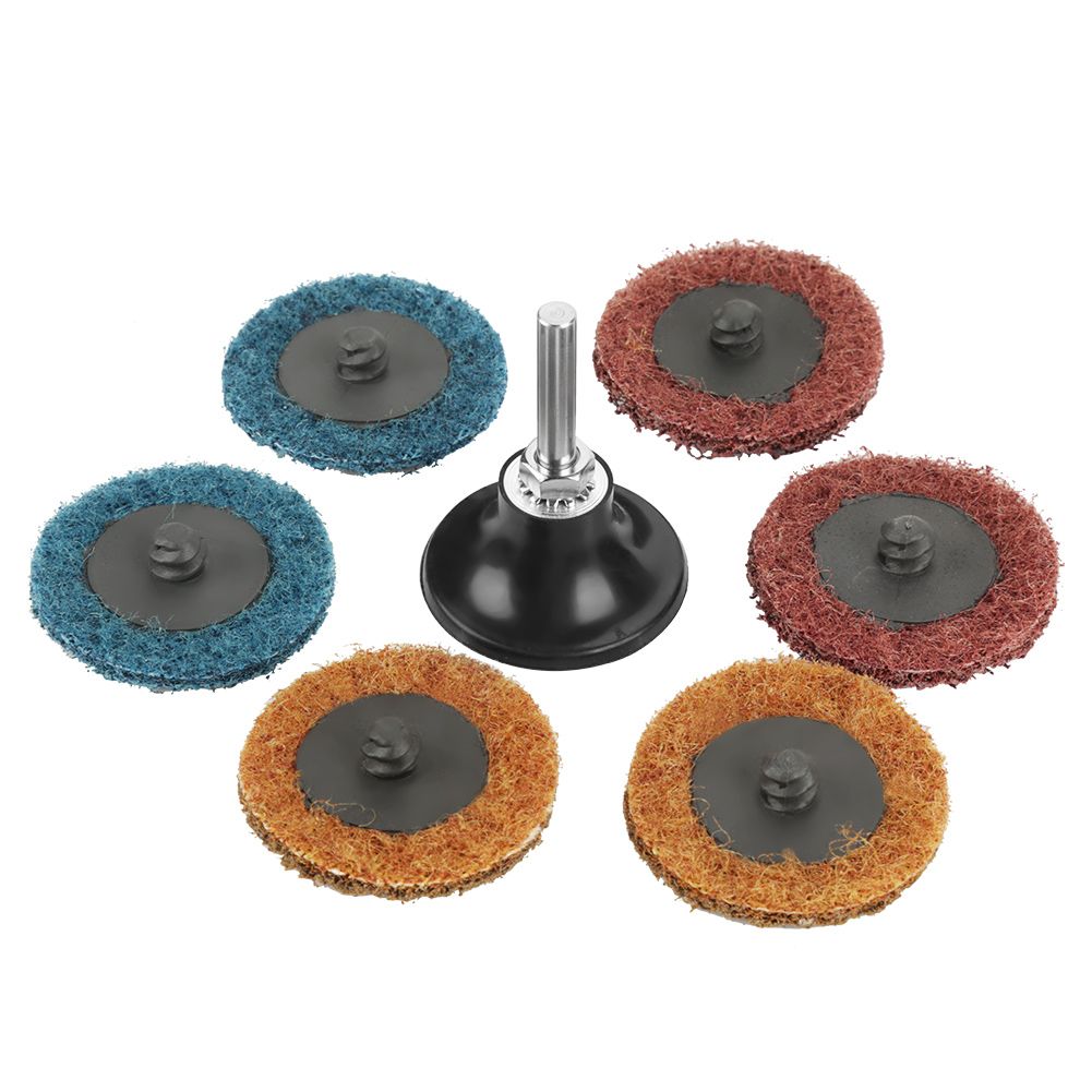 45Pcs 2” 180/320/400 Grit Sanding Disc Flap Disc Polishing