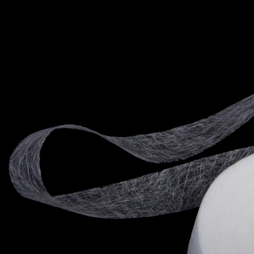 3x 100m Double Sided Cloth Fusible Sewing Fabric Buckram  Tape