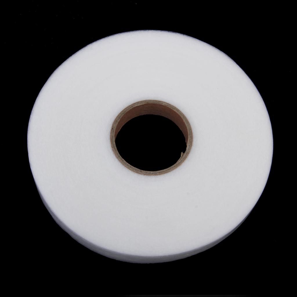 3x 100m Double Sided Cloth Fusible Sewing Fabric Buckram  Tape