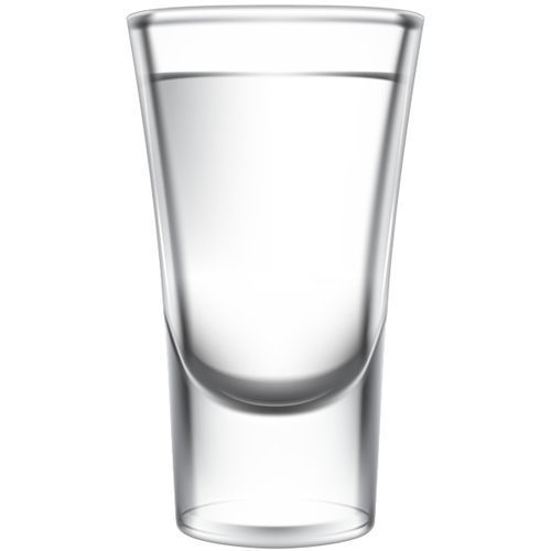 2oz Thick-base Clear Vodka Shot-glass X 6pieces