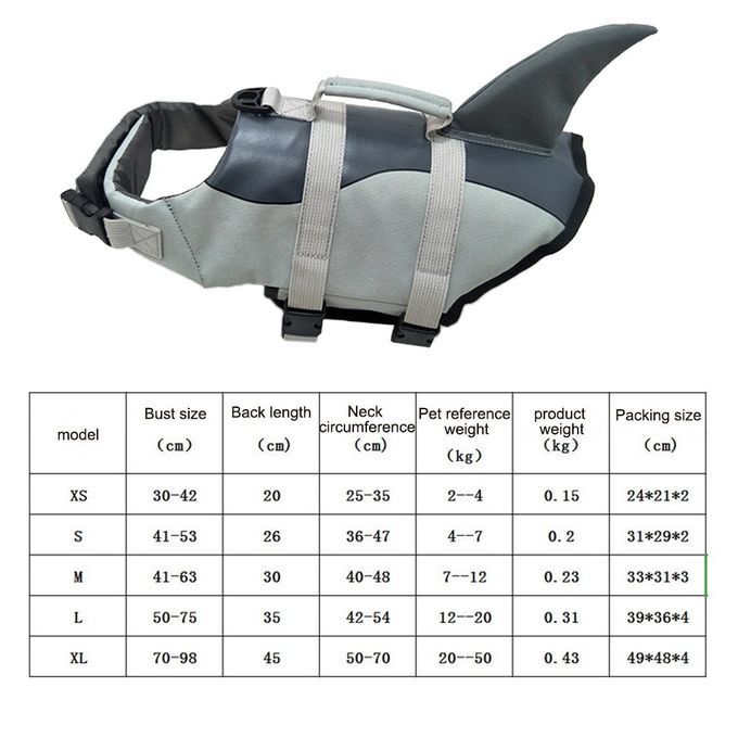 2Pcs Durable   Swimming  Preserver Swimsuit Clothes
