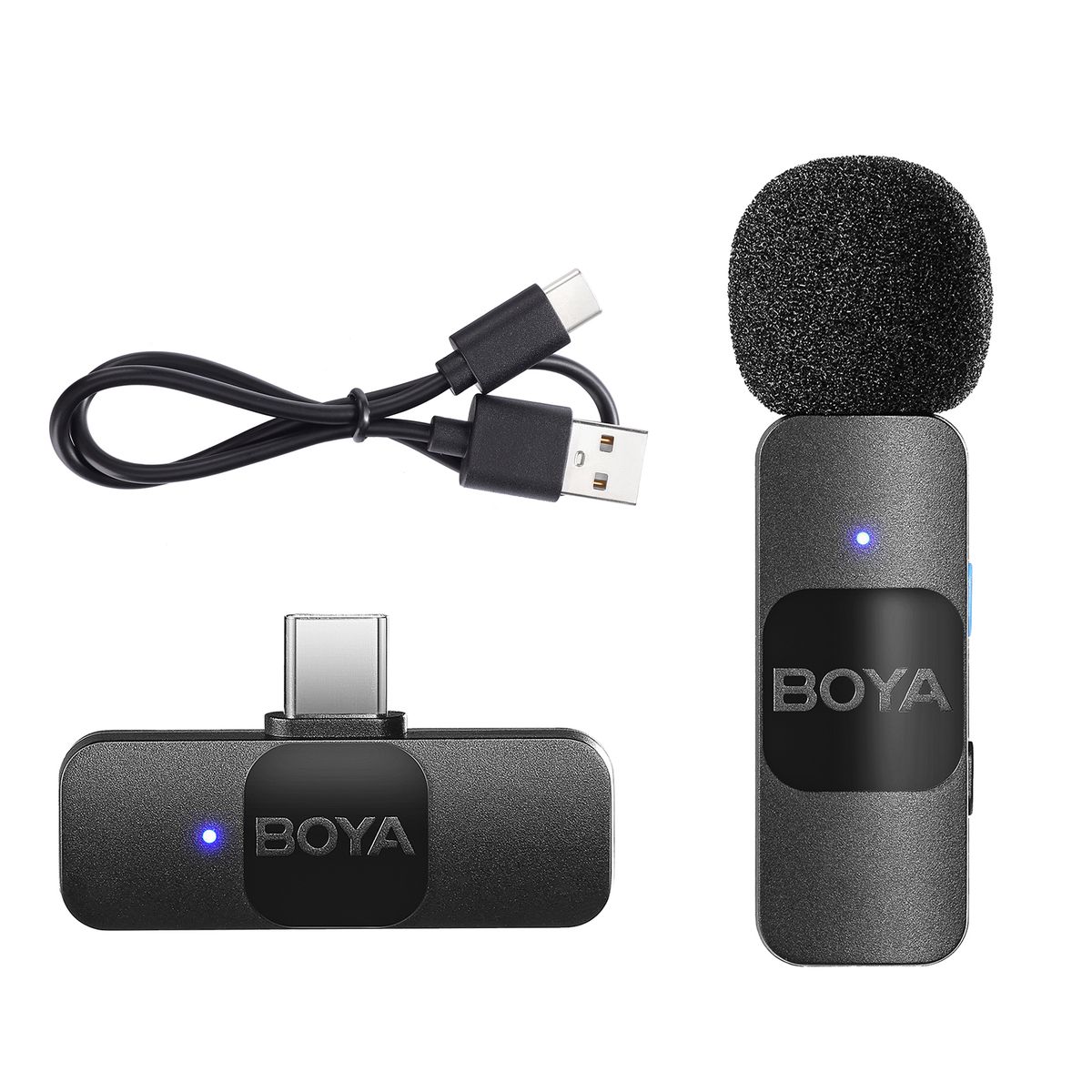 BY-V10 One-Trigger-One 2.4G Wireless Microphone System