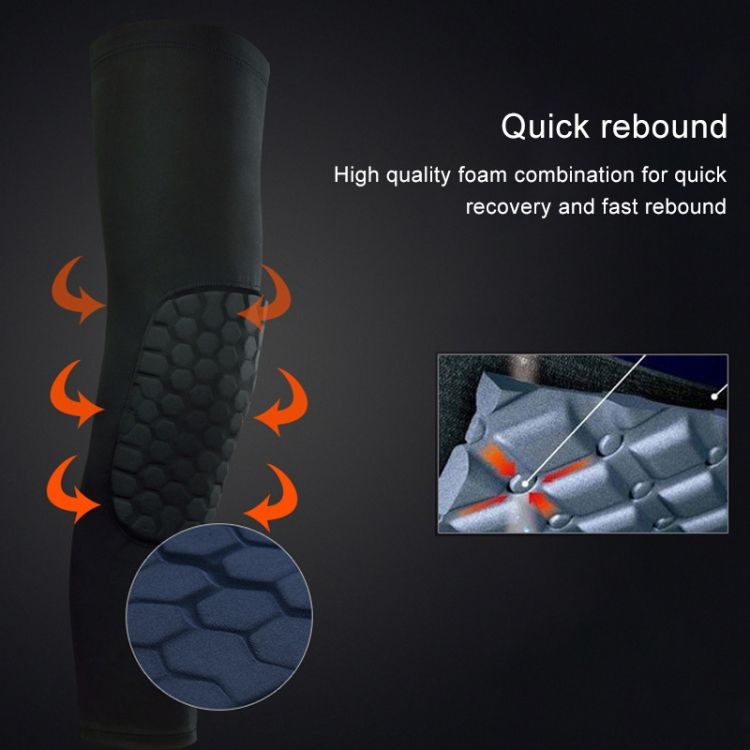 Sports Anti-collision Breathable Honeycomb Knee Pads