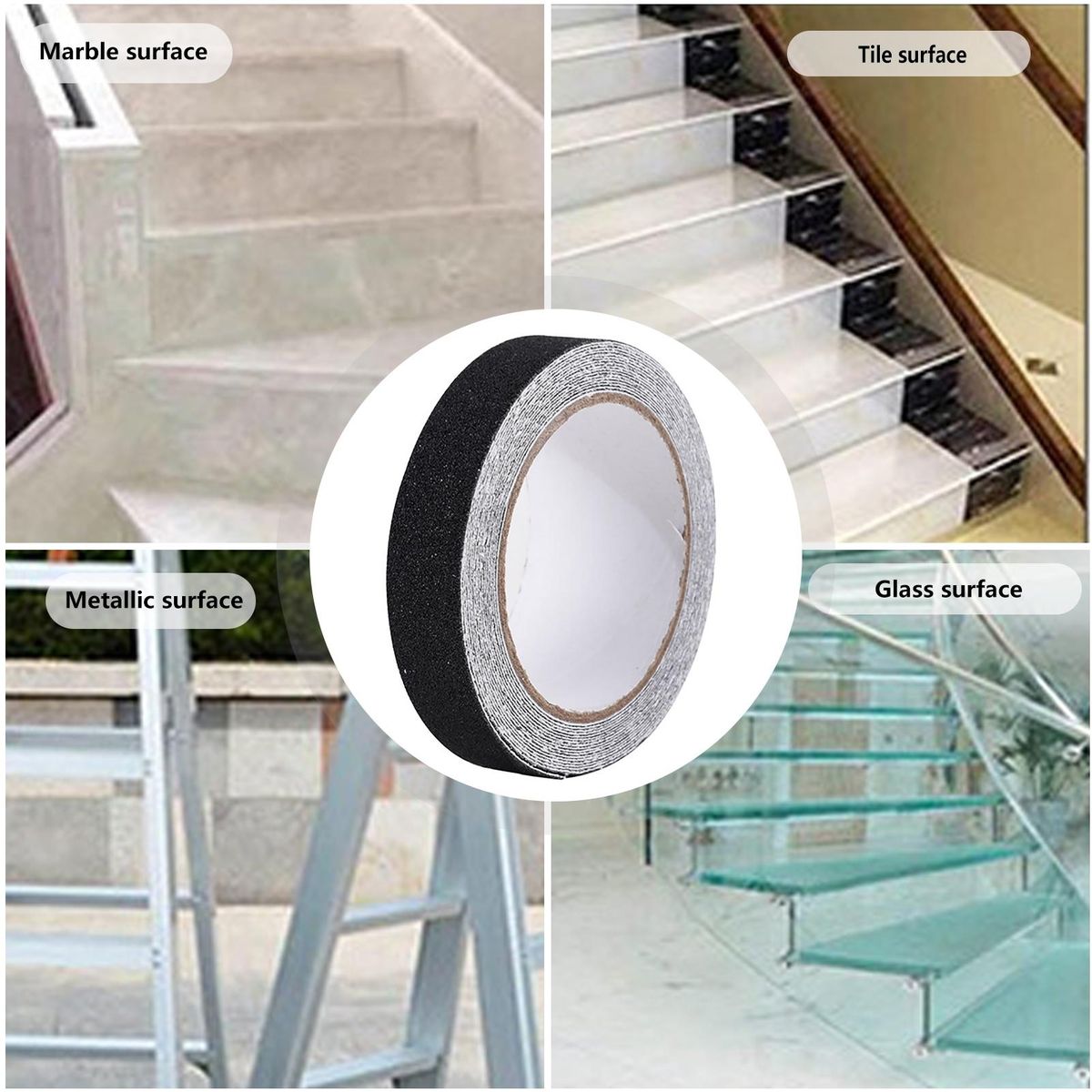 Easy to Apply Non-slip Tape Grip Non-slip Tape Waterproof for Stairs