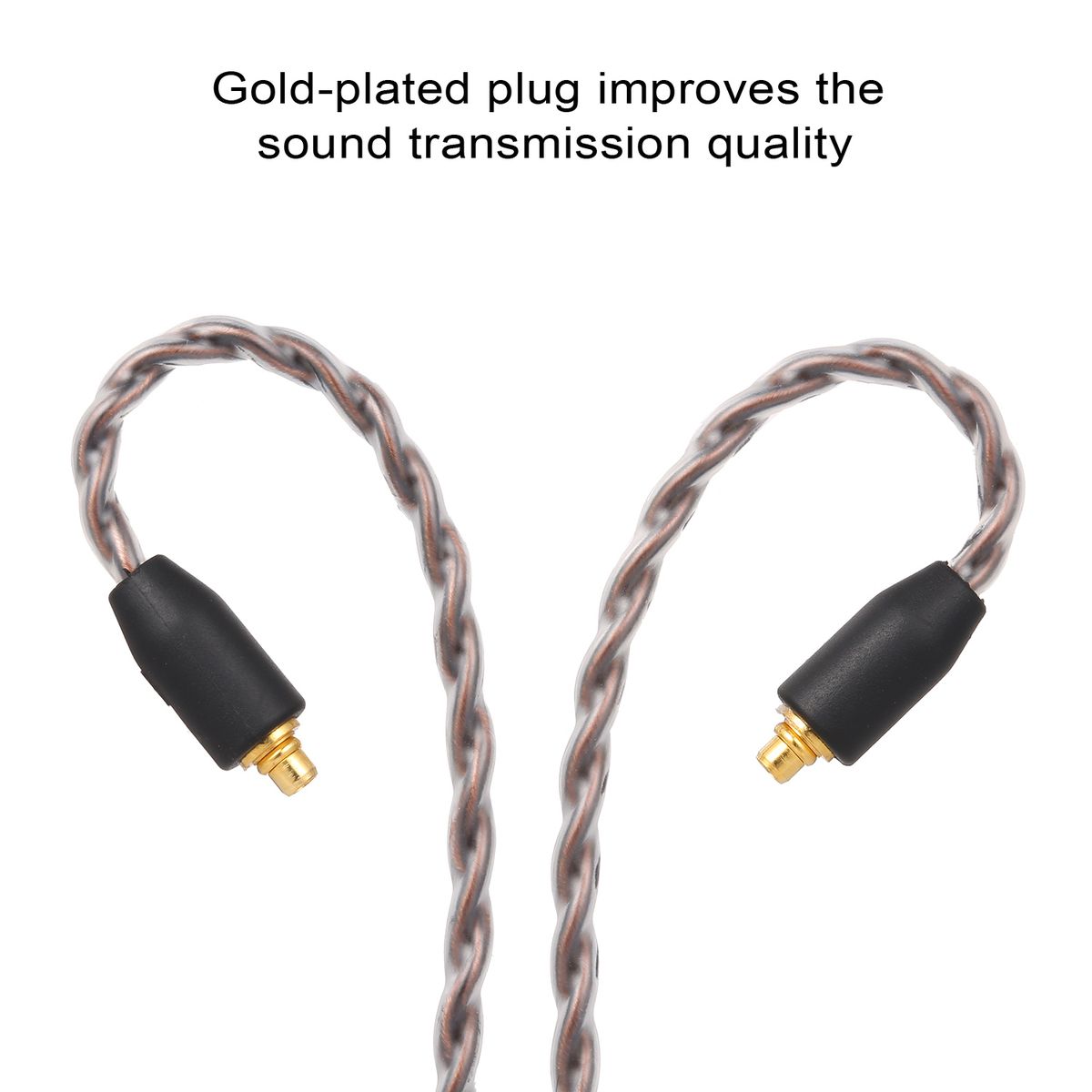 MMCX Connector Replacement Headphone Cable 3.5mm Wired