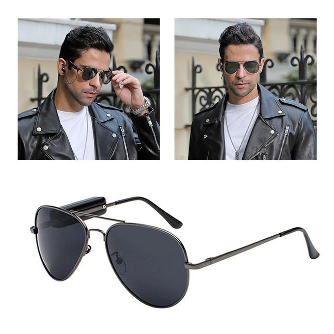 Audio Eyeglasses Smart Bluetooth Headset Polarized Glasses Color 02