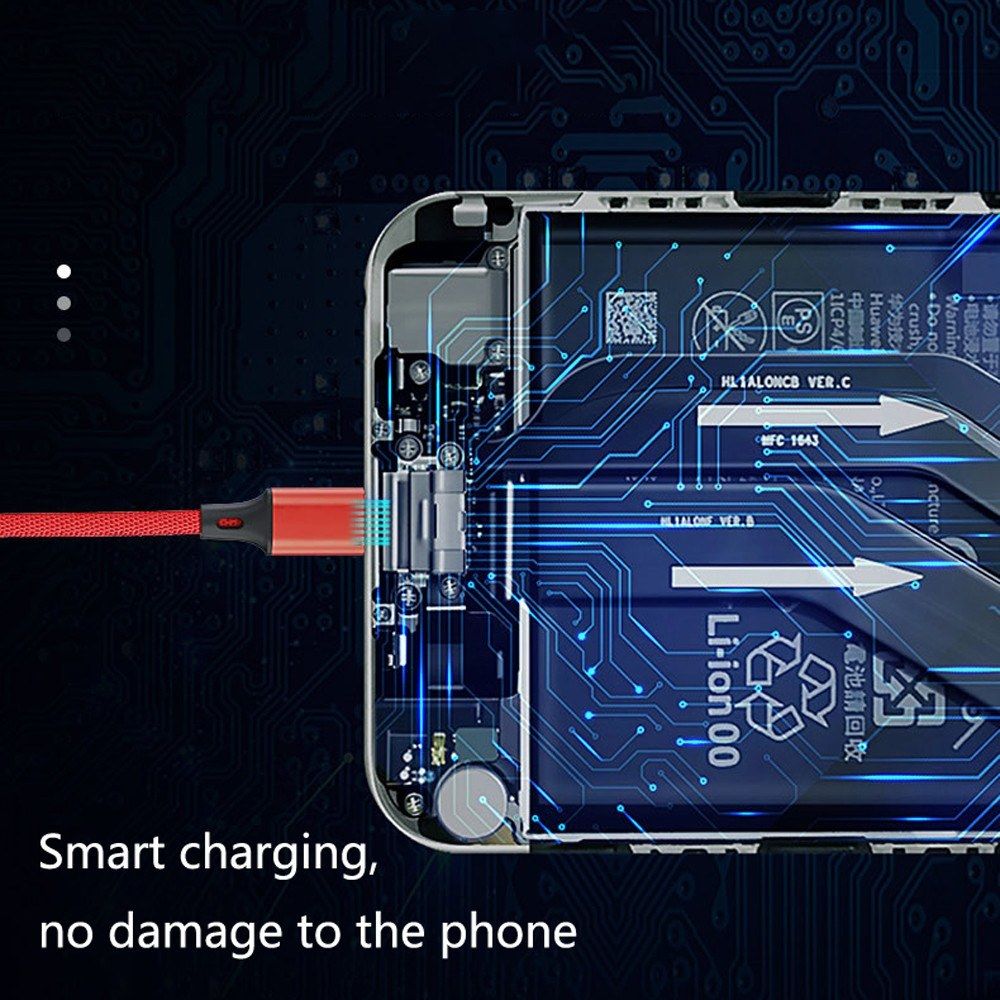3 IN 1 USB Cable For Mobile Phone Fast Power Cable Power