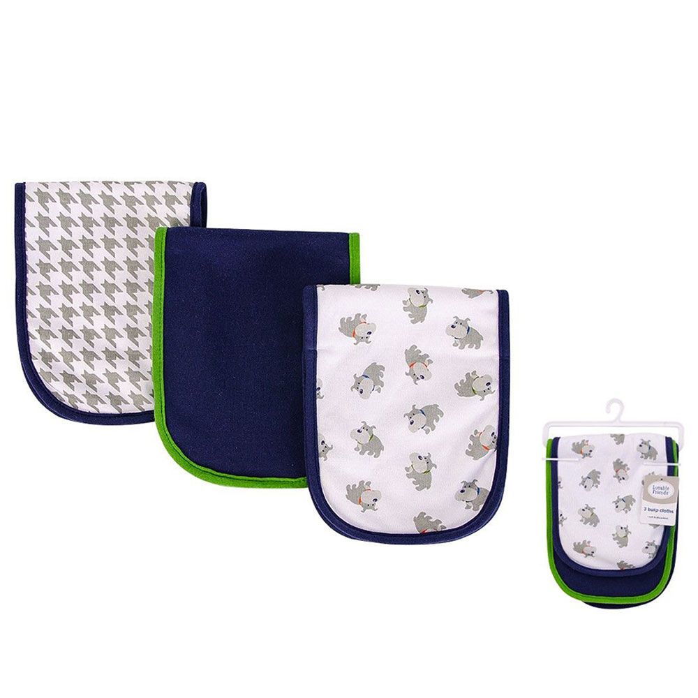 3 Pack  Burb Cloth Set