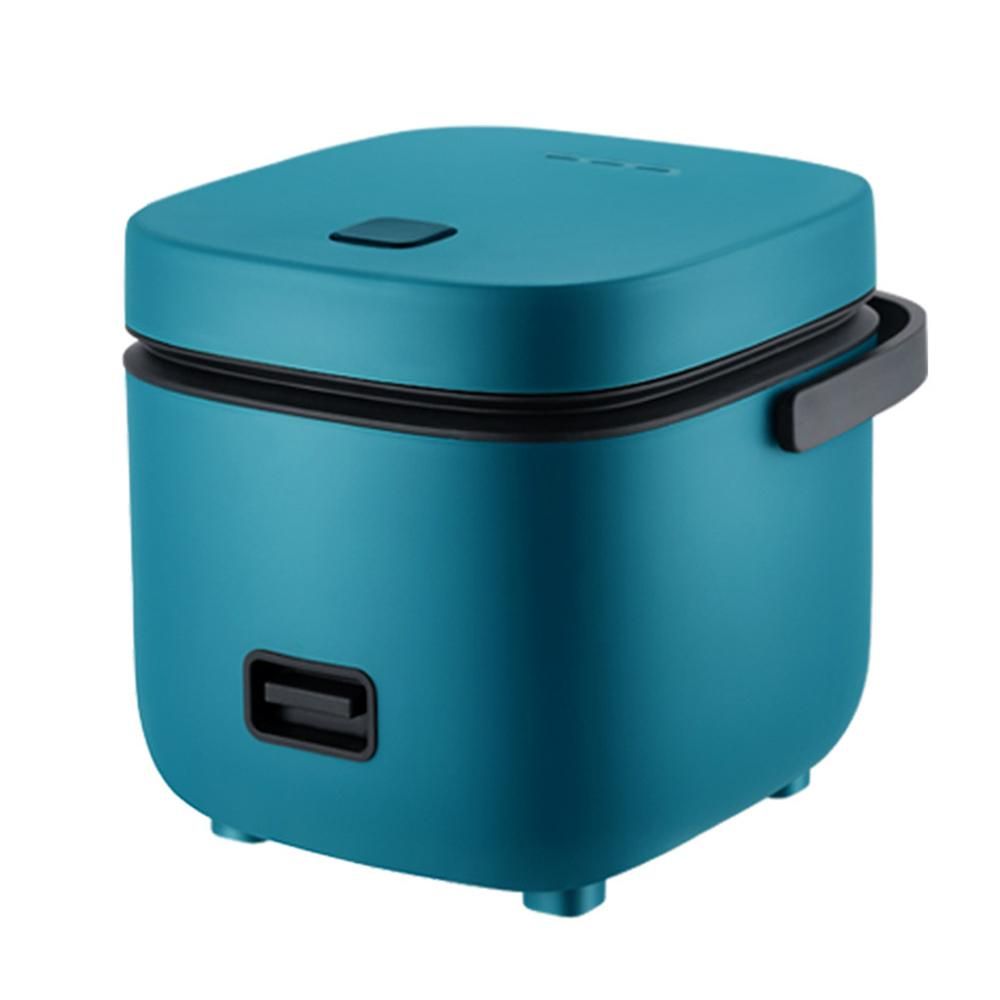 Mini Rice Cooker 1.2L Electric Cooker with Steamer One-button Control Food-grade Non-sticky Liner Stew/Steam/Boil Cooking Machine