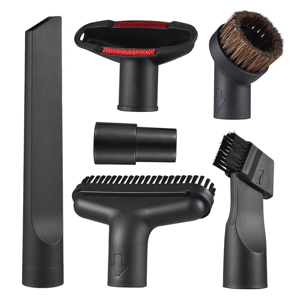 Brush Head 6 Piece Set Household Vacuum Cleaner Accessories Horse Hair Brush Cleaning Tool Accessories for Dyson V6 V7 V8 V10 V11 V15
