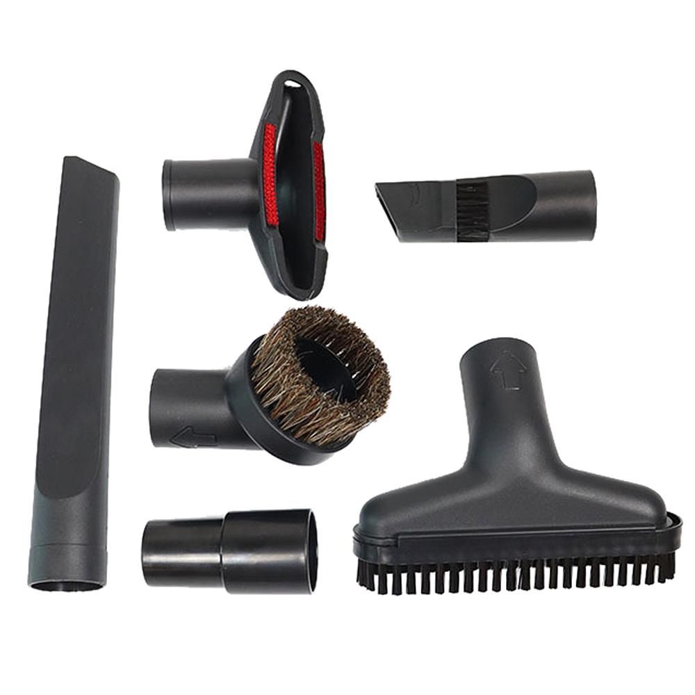 Brush Head 6 Piece Set Household Vacuum Cleaner Accessories Horse Hair Brush Cleaning Tool Accessories for Dyson V6 V7 V8 V10 V11 V15