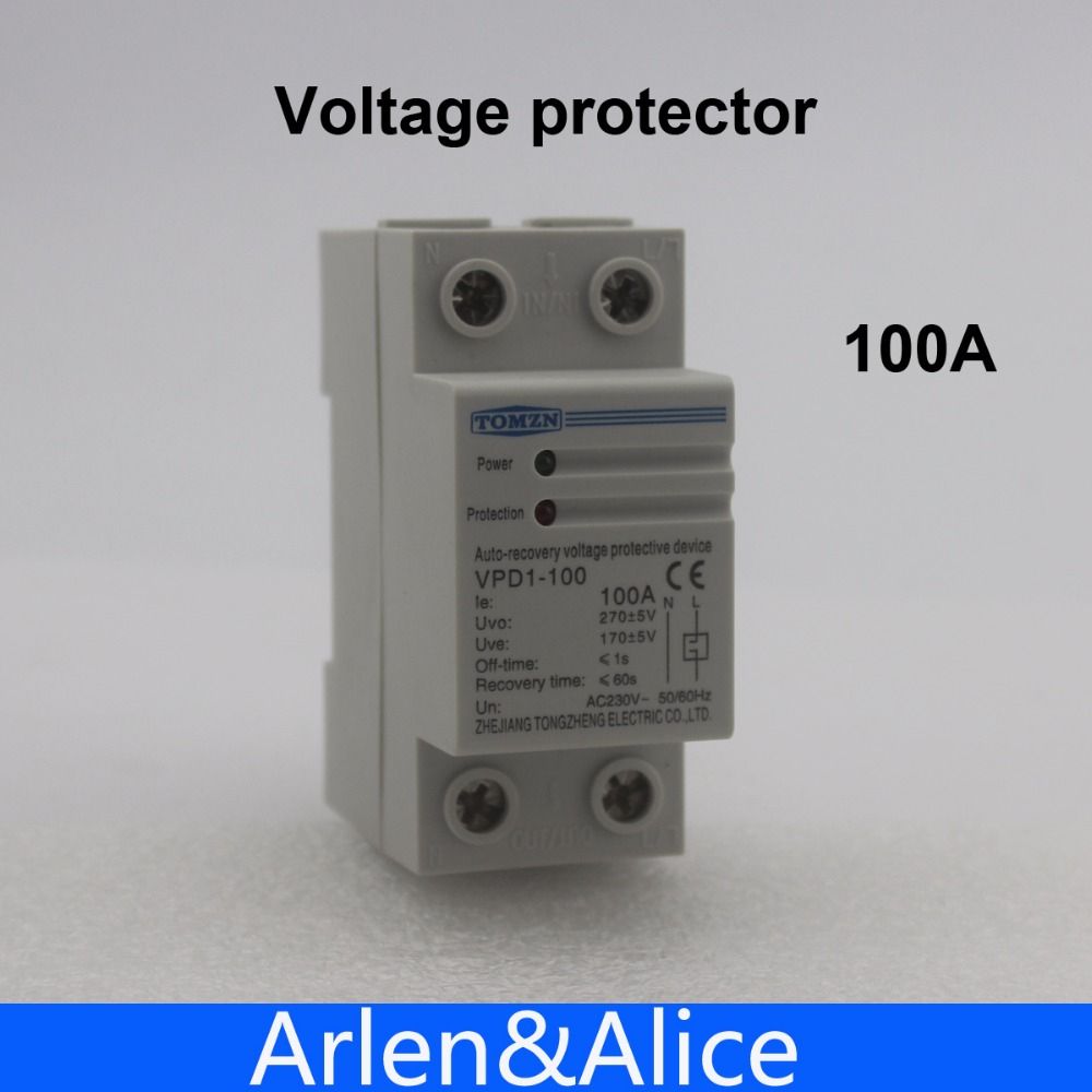 Din Automatic Recovery Rail Over Reconnect 230V 100A