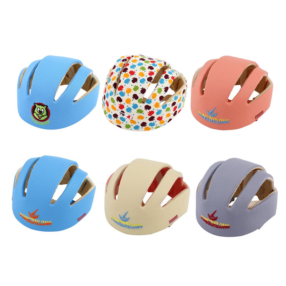 TB Baby Safety Helmets Cotton Infant Protective Hat Headguard Crashproof Hat