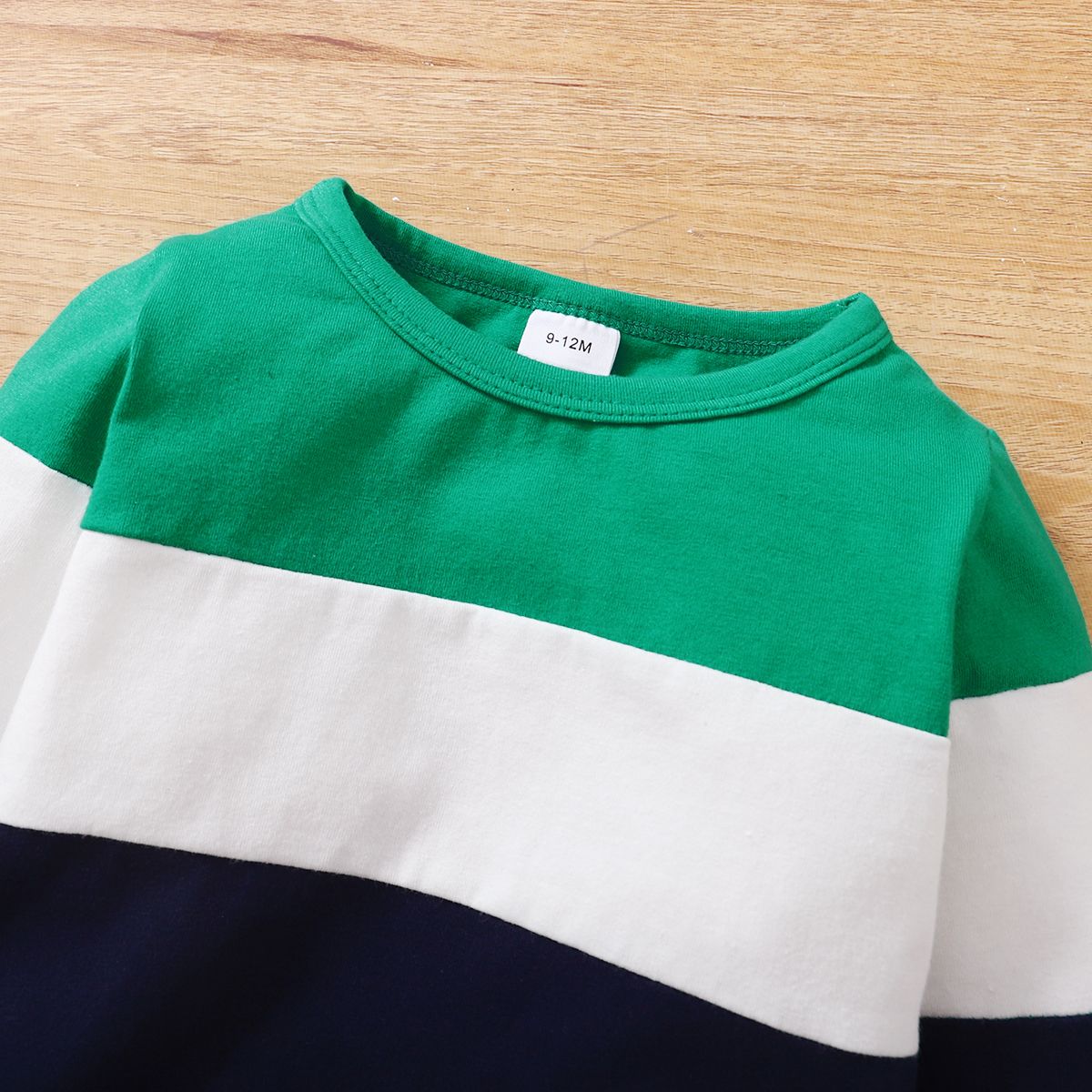 HAPPY EVERY DAY Baby Boys Long Sleeves Outfit Set -Green