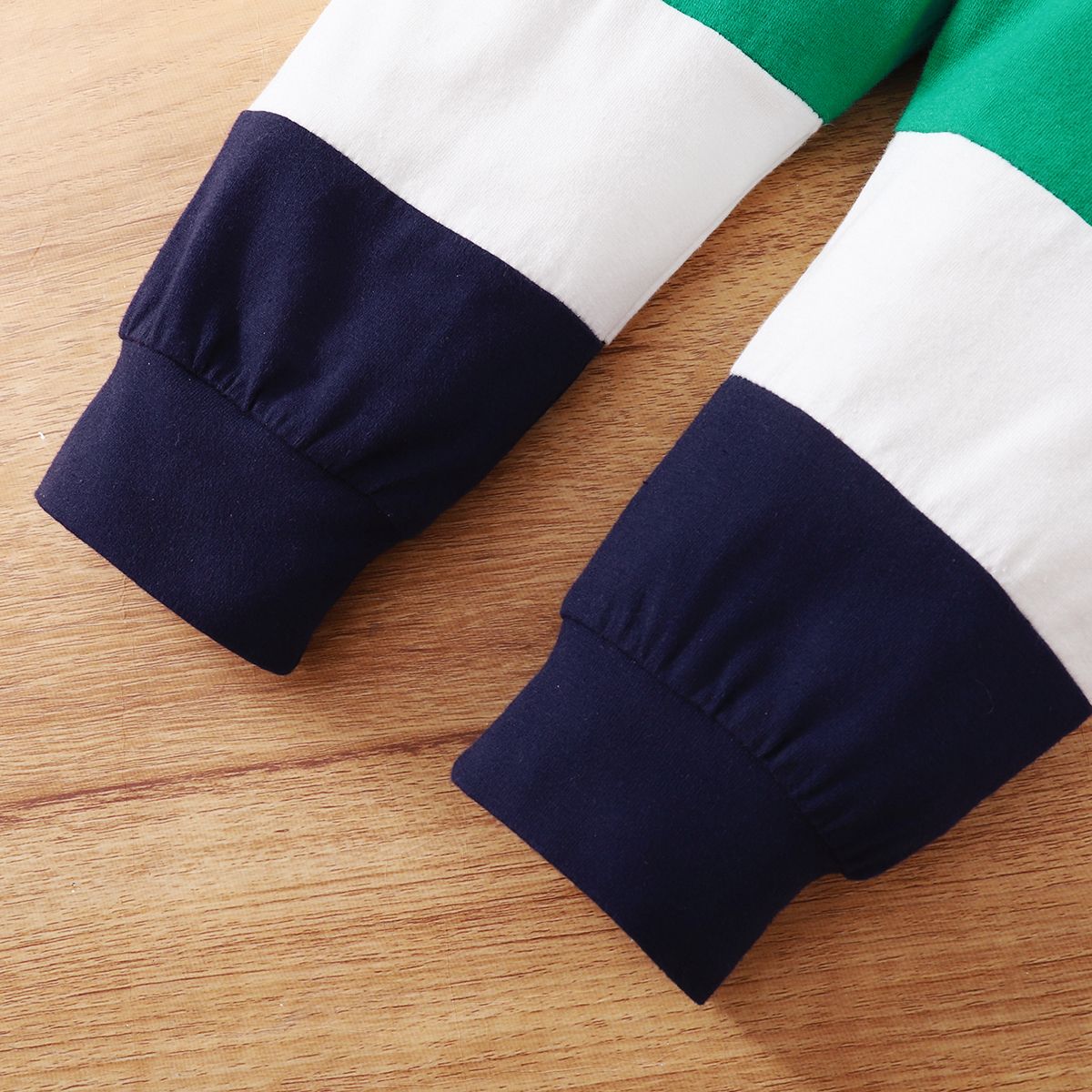 HAPPY EVERY DAY Baby Boys Long Sleeves Outfit Set -Green