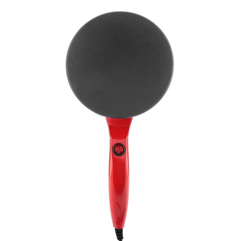 8 Inch Portable Non-stick Electric Pancake & Crepe Maker Baking Pizza Machine Pancake Red