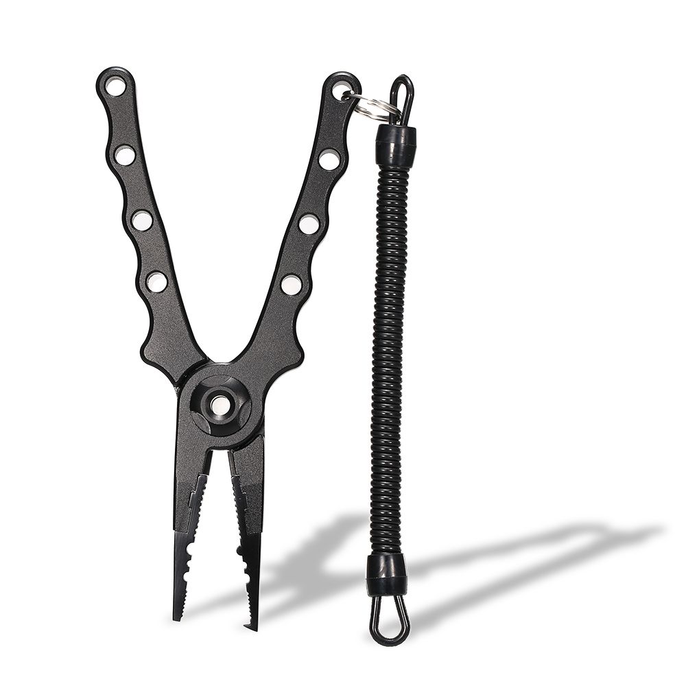 Ultralight Aluminum Fishing Pliers Split Ring Cutters Hooks