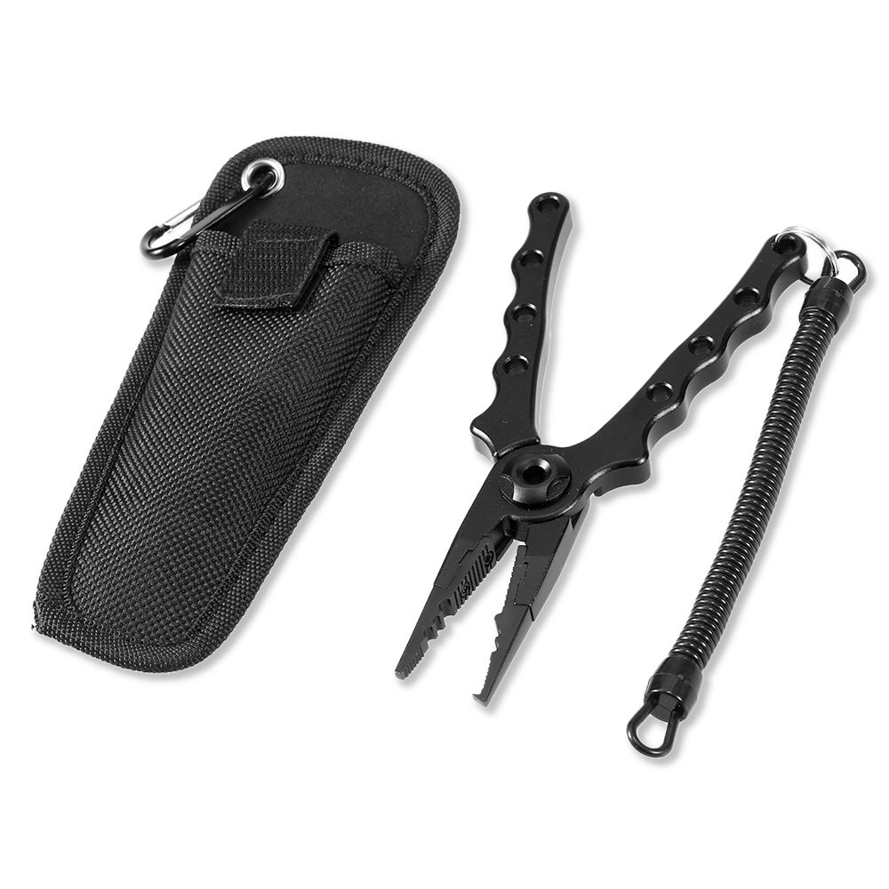 Ultralight Aluminum Fishing Pliers Split Ring Cutters Hooks