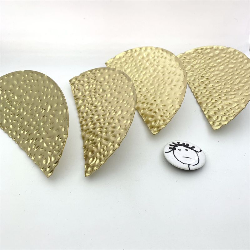 LCH Semicircular Solid Trypophobia Brushed Brass Color