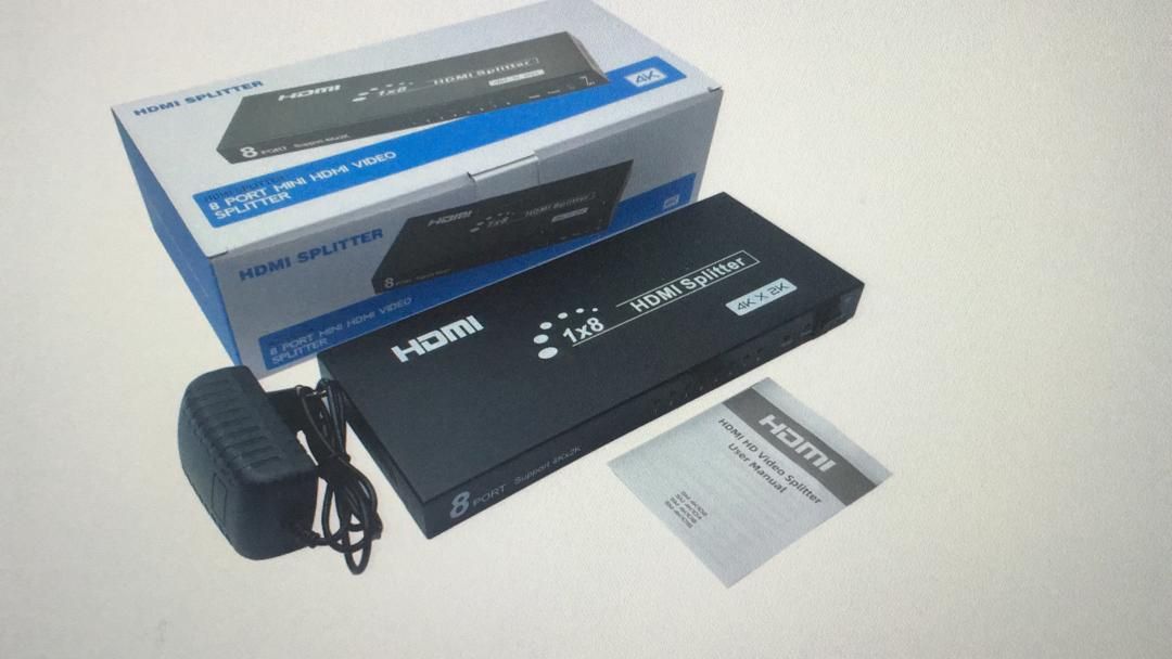HDMI 4k Splitter 8 Ways