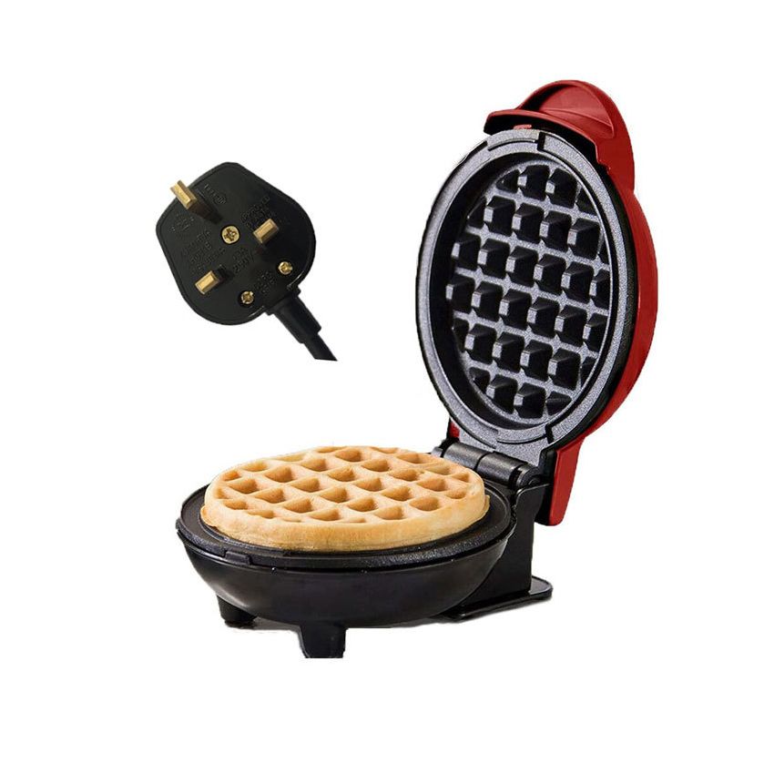 Mini Waffle Maker Portable Electric Non-Stick Waffle Iron