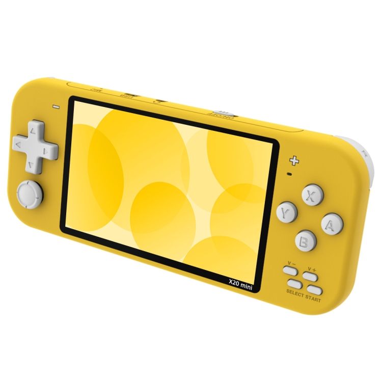 X20 Mini 4.3 Inch Handheld Game Console With 8GB Memory X20 Mini / Yellow
