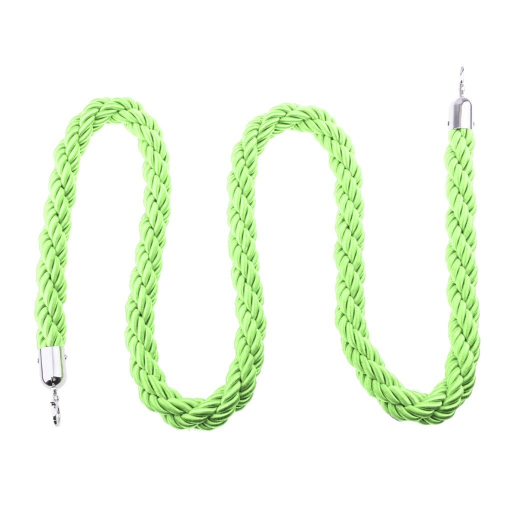 Stanchion Twisted Queue Rope Divider Crowd Control Barrier