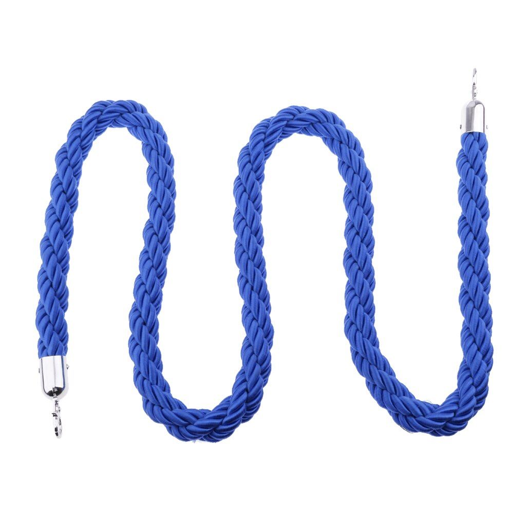 Stanchion Twisted Queue Rope Divider Crowd Control Barrier